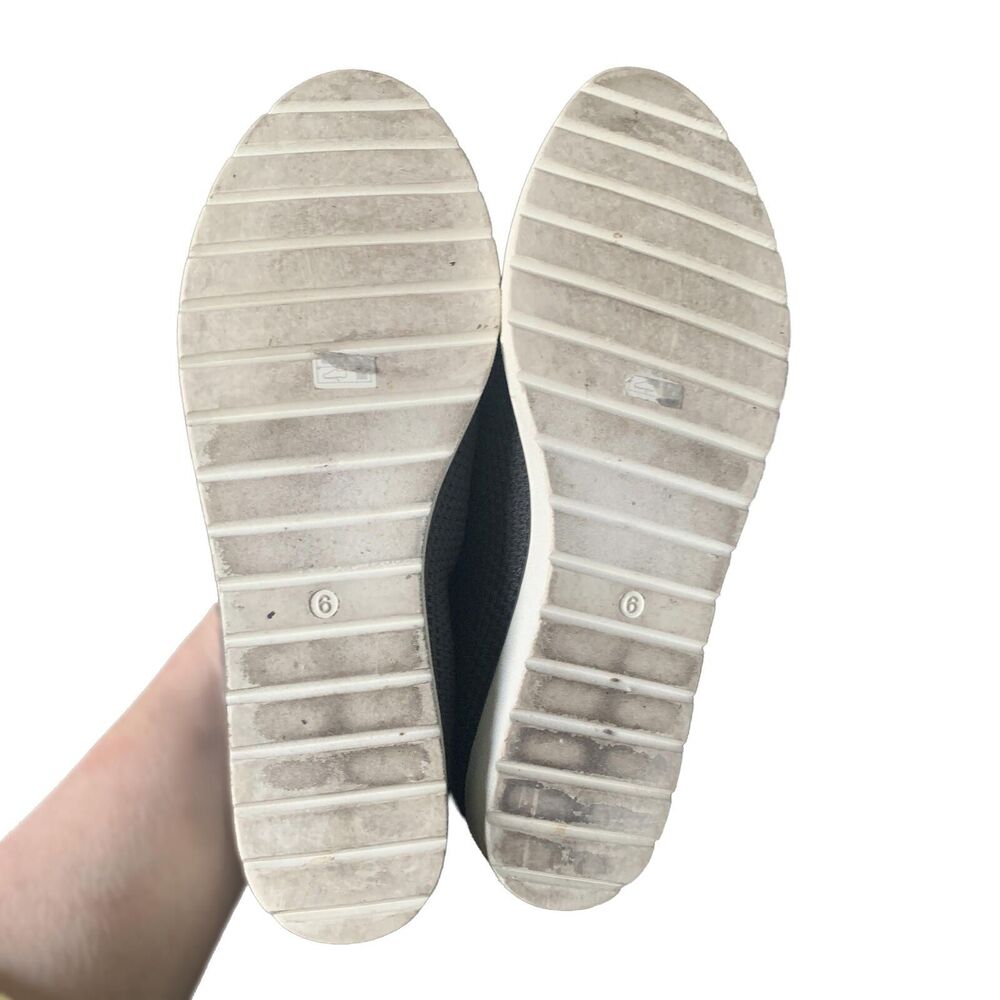 Eileen Fisher "Heaven" Knit Comfort Flats w/ Box and Storage Bag - Graphite | 6M - Picture 4 of 6